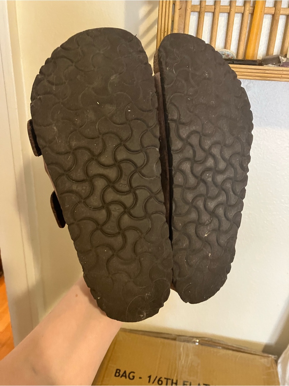 Birkenstock Arizona Brown leather size 38 - Picture 3 of 4